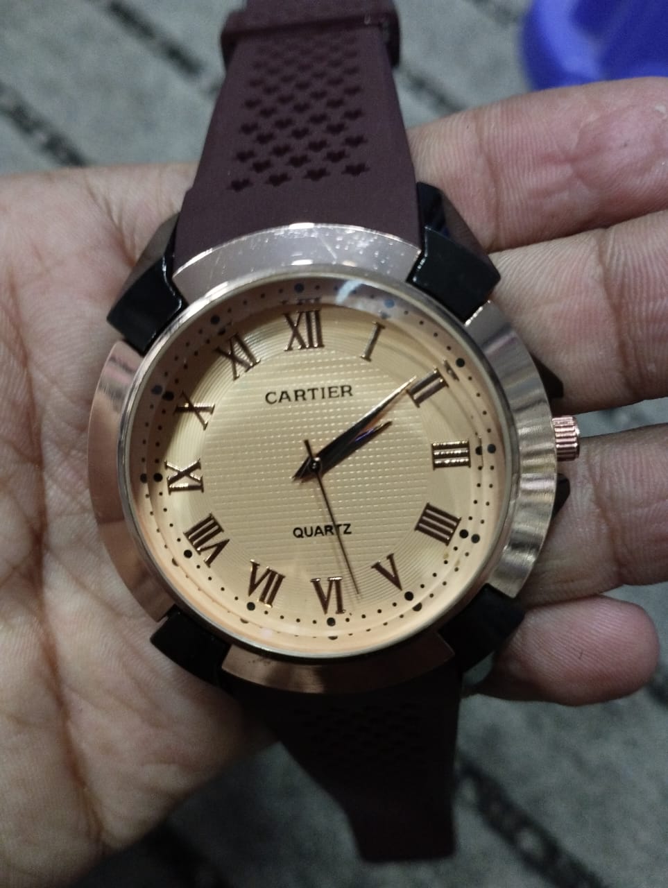 Pepsi Rubber Strap Gents Watch With Normal Box (random color)