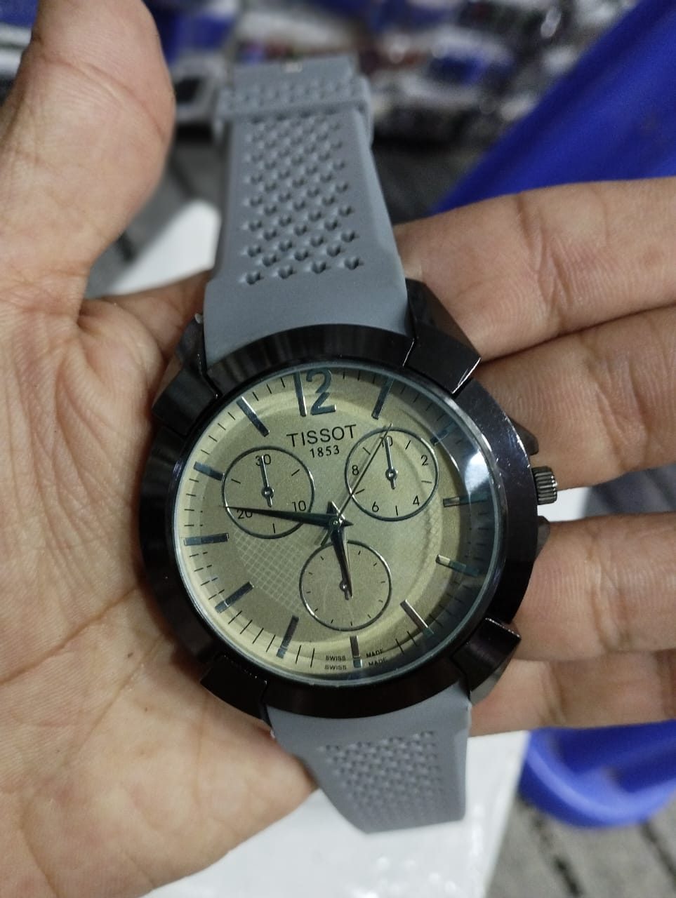 Pepsi Rubber Strap Gents Watch With Normal Box (random color)