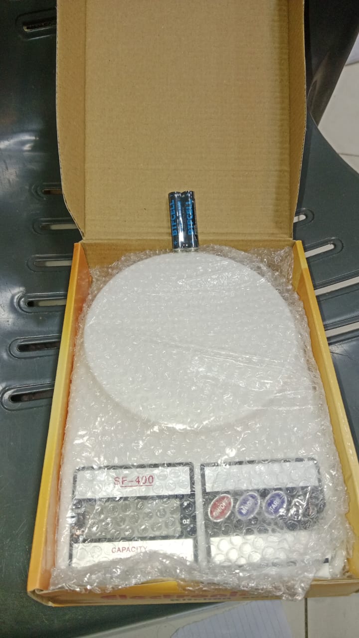 Digital Kitchen Weight Scale | 10 kg Capacity | Measures in g & oz | Without LED