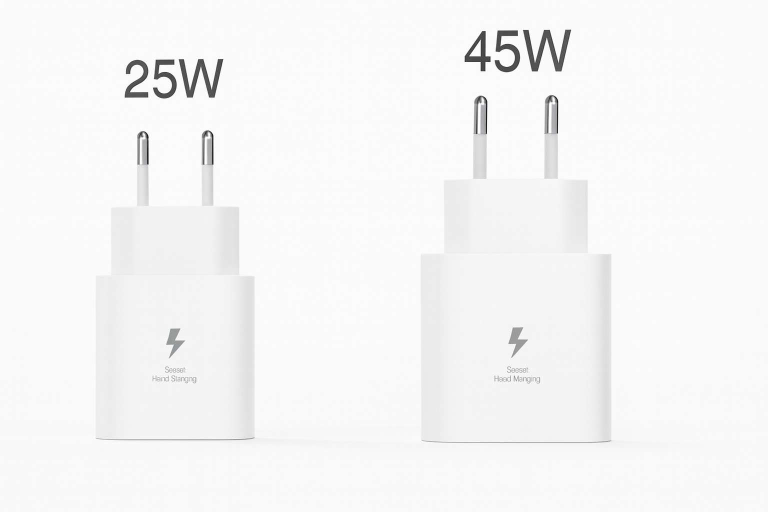 25W PD Fast Charger USB-C Adapter – Super Fast Charging Power Adapter for Smartphones, Tablets & More