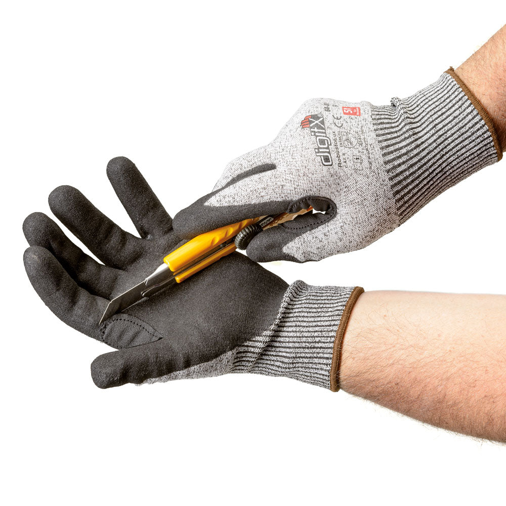Cut Resistant Safety Gloves – Anti-Slip Protective Work Gloves for Kitchen, Gardening, Industrial & DIY Use | Pair