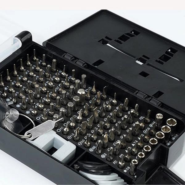 115 In 1 Stainless Steel Magnetic Screwdriver Driver Set Durable Practical Easy To Use Affordable Household Tool