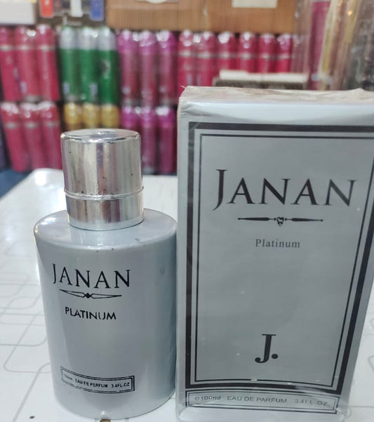 (small cap )J. JUNAID JAMSHED JANAN PLATINUM Eau de Perfume | Men Fragrance - 100 ML