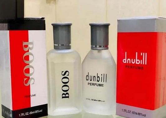 Pack of 2 - Boos &amp; Dnubill Perfume | Eau De Toilette Fragrance Scent